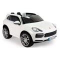 Carro Elétrico para Crianças Injusa Porsche Cayenne 12V Branco (134 X 81,5 X 58 cm)