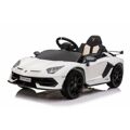 Carro Elétrico para Crianças Injusa Aventador Svj Branco 12 V