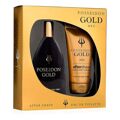 Conjunto de Cosmética Homem Gold Posseidon (2 Pcs)