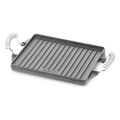 Grelha Grill Vaello Retangular Cinzento Ferro Fundido (27 X 21 cm)