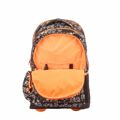 Mochila Escolar com Rodas Milan Preto 52 X 34,5 X 23 cm