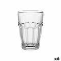 Copo Bormioli Rocco Rock Bar Transparente Vidro 370 Ml (6 Unidades)