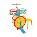 Bateria Musical Reig Fisher Price Animais Plástico