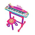 Piano Eletrónico Barbie Banqueta