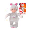 Boneca Bebé Reig 25 cm Gatinho Peluche