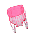 Mochila Porta Bebê Reig Riscas Cor de Rosa