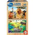 Puzzle Educa Disney 100 Peças (2x50 cm)