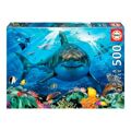 Puzzle White Shark Educa (500 Pcs)