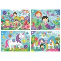 Set de 4 Puzzles Educa 18905 Fantasia