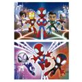 Set de 2 Puzzles Spidey & His Amazing Friends 16 Peças Duo