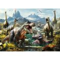 Puzzle Educa Ferocious Dinosaurs 1000 Peças