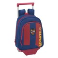 Mochila Escolar com Rodas 705 Levante U.d. Azul Vermelho Carmim