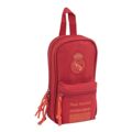 Mochila com Caixa de Lápis Real Madrid C.f. Vermelho