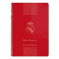 Caderno de Argolas Real Madrid C.f. Vermelho A4