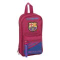 Mochila com Caixa de Lápis F.c. Barcelona (33 Peças)