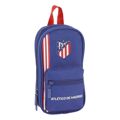 Mochila com Caixa de Lápis Atlético Madrid Azul Marinho