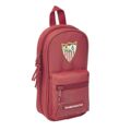 Mochila com Caixa de Lápis Sevilla Fútbol Club Vermelho