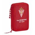 Estojo Real Sporting de Gijón Vermelho (28 Pcs)