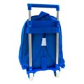 Mochila Escolar com Rodas 705 R. C. Deportivo de La Coruña Azul Branco