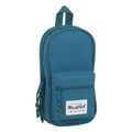 Mochila com Caixa de Lápis BlackFit8 Egeo Azul (33 Peças)