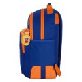 Mochila Escolar Valencia Basket Azul Laranja