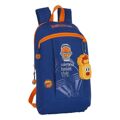 Mochila Infantil Valencia Basket Azul Laranja