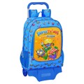 Mochila Escolar com Rodas Superthings Azul Multicolor