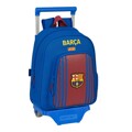 Mochila Escolar com Rodas F.c. Barcelona (27 X 10 X 67 cm)