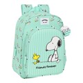 Mochila Escolar Snoopy Friends Forever Menta (26 X 34 X 11 cm)