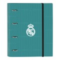 Pasta com Argolas Real Madrid C.f. Branco Verde Turquesa (30 mm)