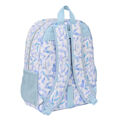 Mochila Escolar Frozen Memories Azul Branco (33 X 42 X 14 cm)