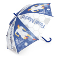 Guarda-chuva Automático Real Madrid C.f. Azul Branco (ø 84 cm)