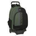 Mochila Escolar com Rodas BlackFit8 Gradient Preto Verde Militar (32 X 42 X 15 cm)