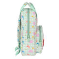 Mochila Escolar Safta Granja Branco Verde Claro (20 X 28 X 8 cm)