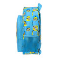 Mochila Escolar Minions Minionstatic Azul (26 X 34 X 11 cm)