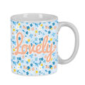 Caneca Moos Lovely Cerâmica Azul Claro (350 Ml)