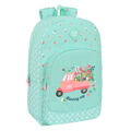 Mochila Escolar Glow Lab Pepa Verde (30 X 46 X 14 cm)