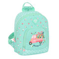 Mochila Infantil Glow Lab Pepa Mini Verde (25 X 30 X 13 cm)