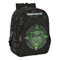 Mochila Escolar Transformers 26 X 34 X 11 cm Preto