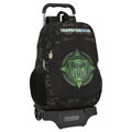 Mochila Escolar com Rodas Transformers Preto 32 X 44 X 16 cm