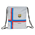 Saco Mochila com Cordas F.c. Barcelona Cinzento (35 X 40 X 1 cm)