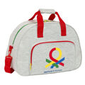 Saco de Desporto Benetton Pop Cinzento (48 X 33 X 21 cm)