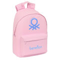 Mochila para Notebook Benetton Benetton Cor de Rosa (31 X 41 X 16 cm)