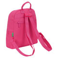 Mochila Casual Benetton Raspberry Fúcsia 13 L