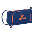 Bolsa Escolar Kelme Navy Blue Laranja Azul Marinho (20 X 11 X 8.5 cm)