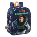 Mochila Escolar Buzz Lightyear Azul Marinho (22 X 27 X 10 cm)