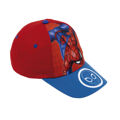 Boné Infantil Spiderman Great Power Vermelho Azul (48-51 cm)