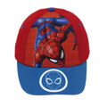 Boné Infantil Spiderman Great Power Vermelho Azul (48-51 cm)