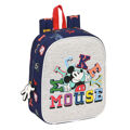 Mochila Infantil Mickey Mouse Clubhouse Only One Azul Marinho (22 X 27 X 10 cm)