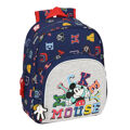 Mochila Infantil Mickey Mouse Clubhouse Only One Azul Marinho (28 X 34 X 10 cm)